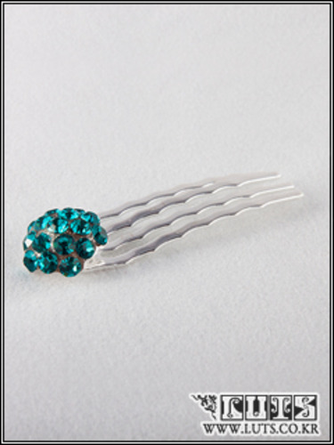 Strawberry COMB Hair PIN Blue