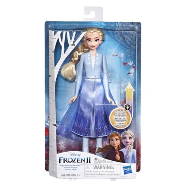 Frozen 2 Fashion Doll Elsa and Shiny Dress Set