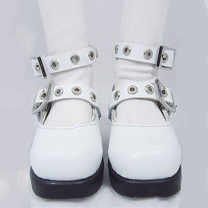 DGS 09 MARY JANE SHOES For Girl White