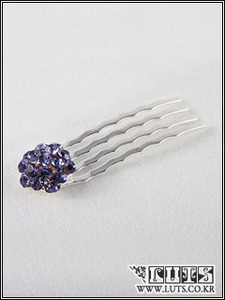 Strawberry COMB Hair PIN Violet