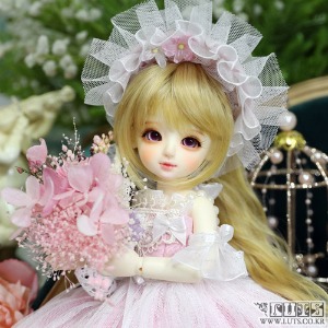 LUTS 19th Anniv Honey Delf Happiness on 1000円 Pink ver Limited