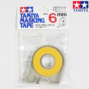 TAMIYAタミヤマスキングテープ6mmケース付87030