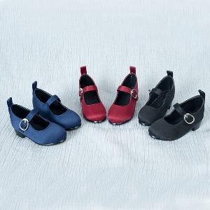 Pre-order 1/3 bjd doll blue red black small high-heeled cloth shoes