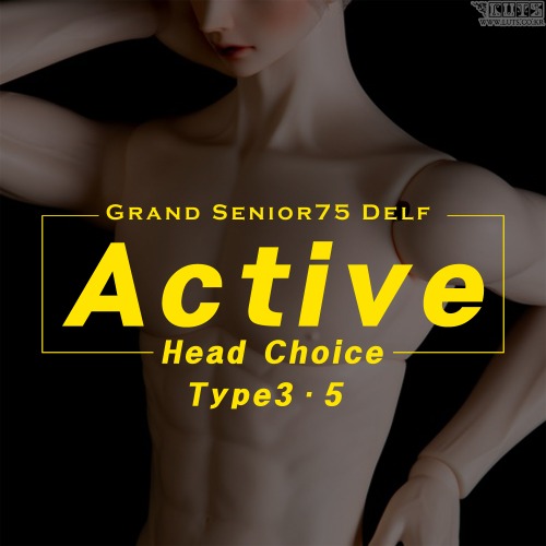 Grand Senior Delf Type3, Type5  Active ver Limited  Head Choice