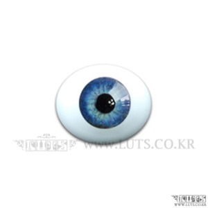 16MM Real Type Glass Eyes Blue