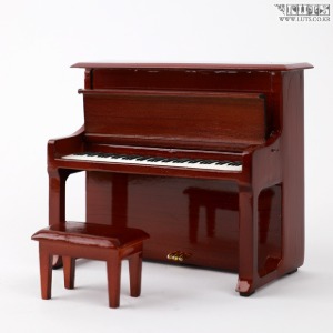 Miniature Piano(Brown) - Musical instruments Miniature Display