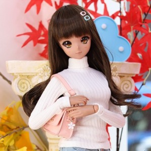 [Pre-order] SD13 GIRL &amp; Smart Doll Fited Turtle Neck Knit Ivory
