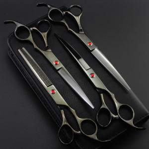 Wig Cut and Pet Thinning Scissors Set Professional 7 inch