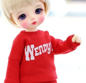 Pre-order Little Wendy&#039;s MTM Red
