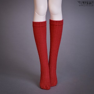 SDF Knitted stockings Red